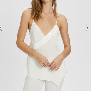 100% silk theory tank top